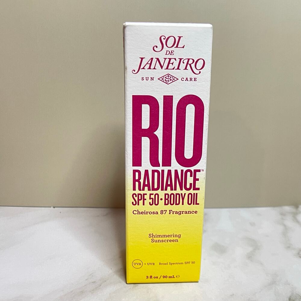Sol de Janeiro RIO Radiance Body Oil Shimmering Cheriosa 87 SPF 50 3 Fl Oz
